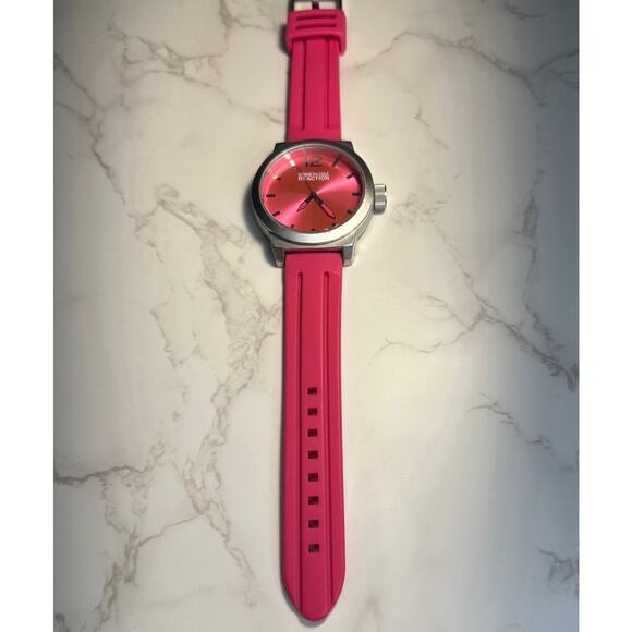 Kenneth Cole Reaction Pink Stainless Steel Women’s Watch - Picture 2 of 8